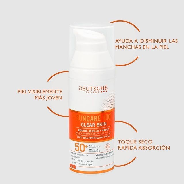 Suncare 100 Clear Skin 50 G