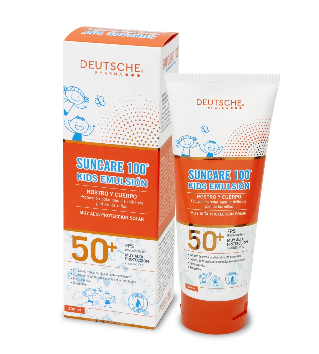 Suncare 100 Kids Emulsion 200 Ml